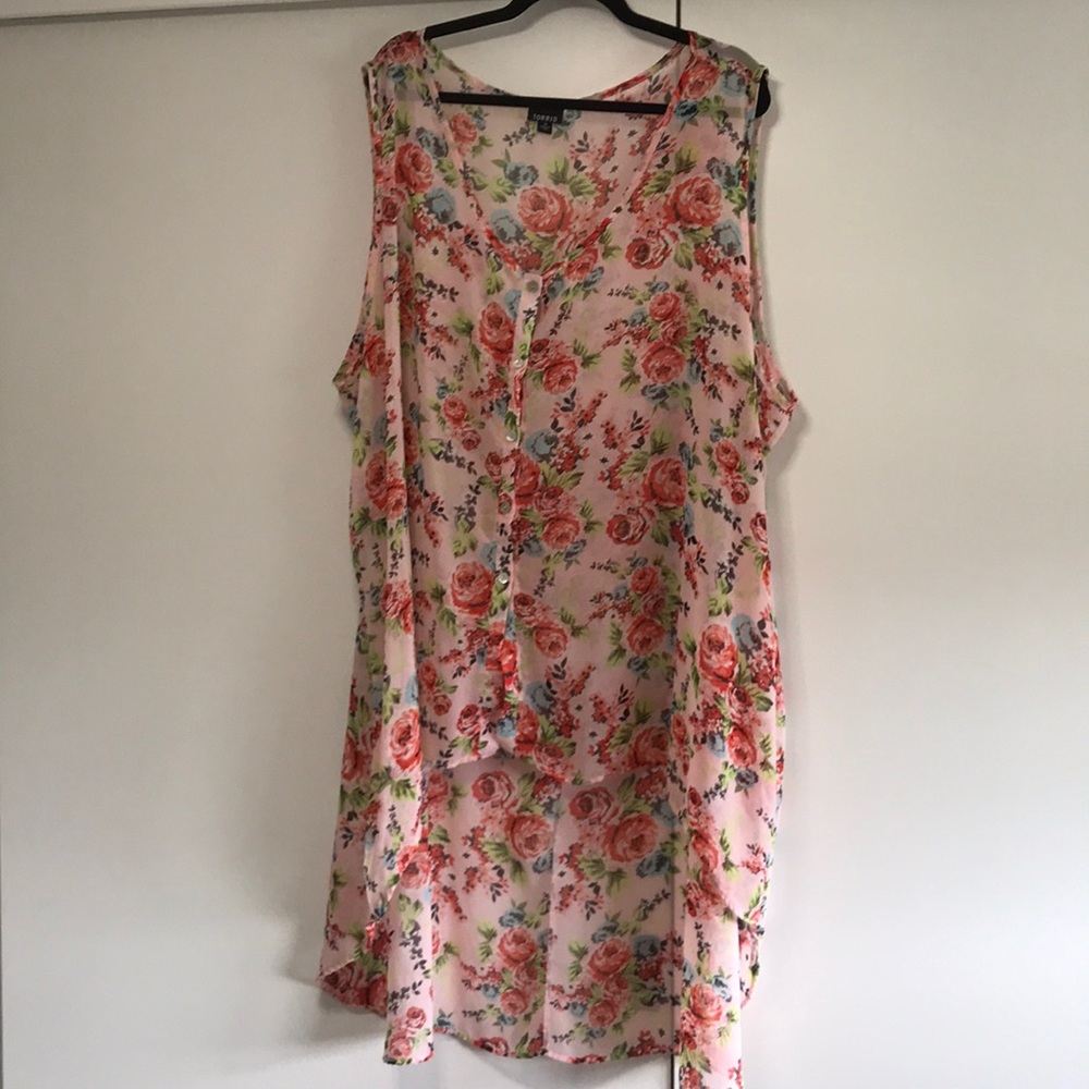 Sheer Torrid Blouse